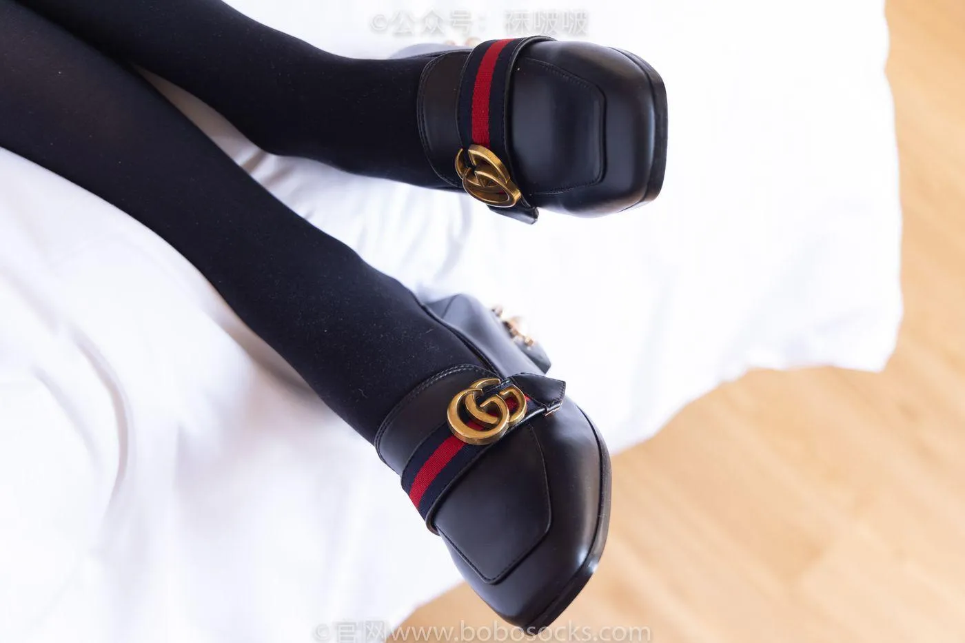 [BoBoSocks袜啵啵]NO.064 稚予-平底鞋、厚黑丝 [137P]插图2